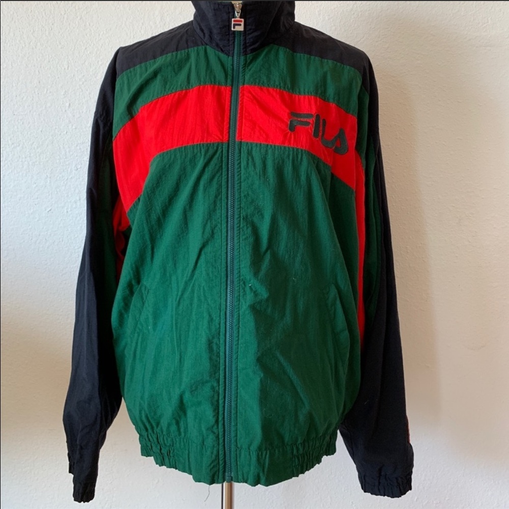 Gucci colorway fila windbreaker vintage jacket